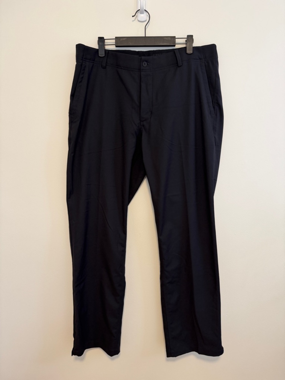 Nike Dri-FIT Golf Pants Mens 36x32 Black Performance Stretch Chino Athletic